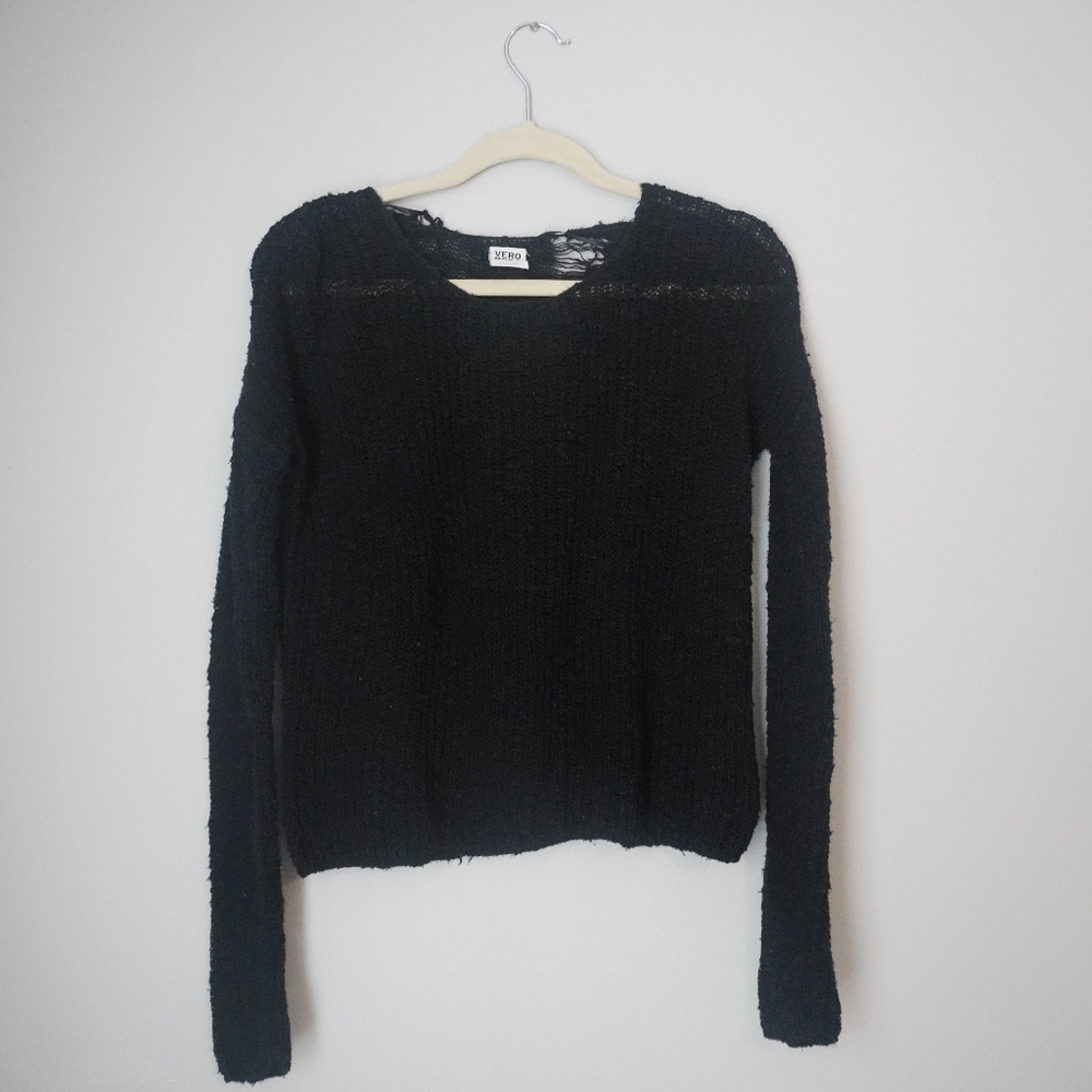 Vero Moda Distressed Sweater